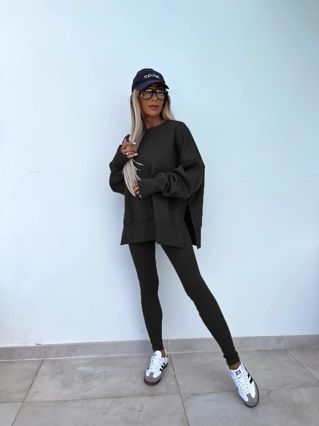 Fall Coord Set With Long Sleeve Hoodie For Yoga And Casual Outfits
