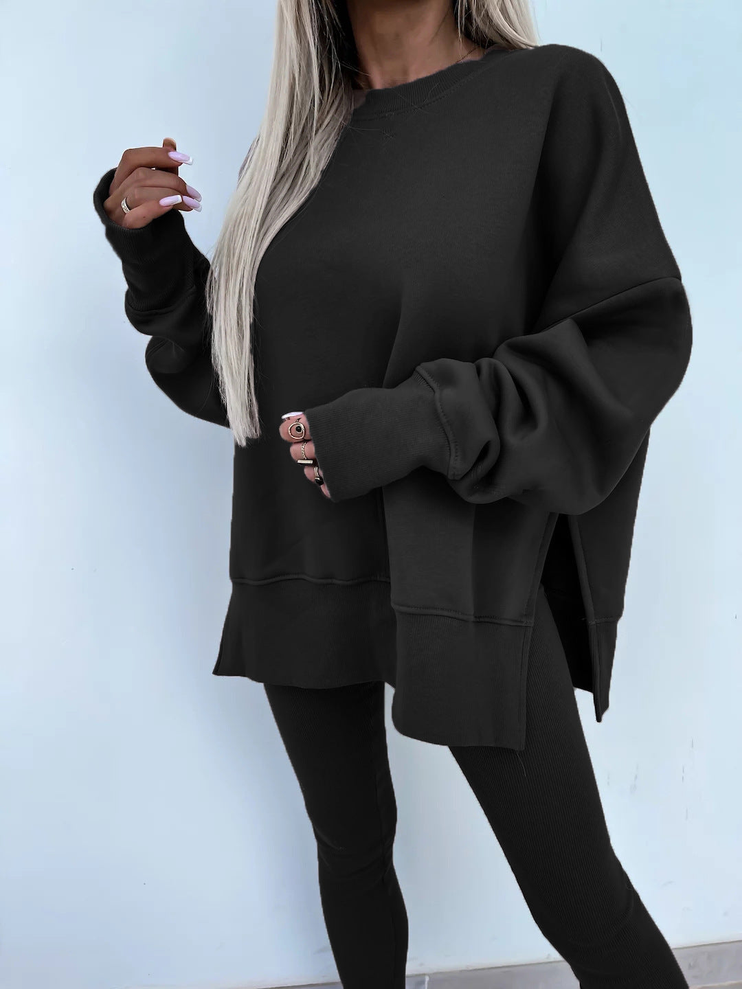 Fall Coord Set With Long Sleeve Hoodie For Yoga And Casual Outfits
