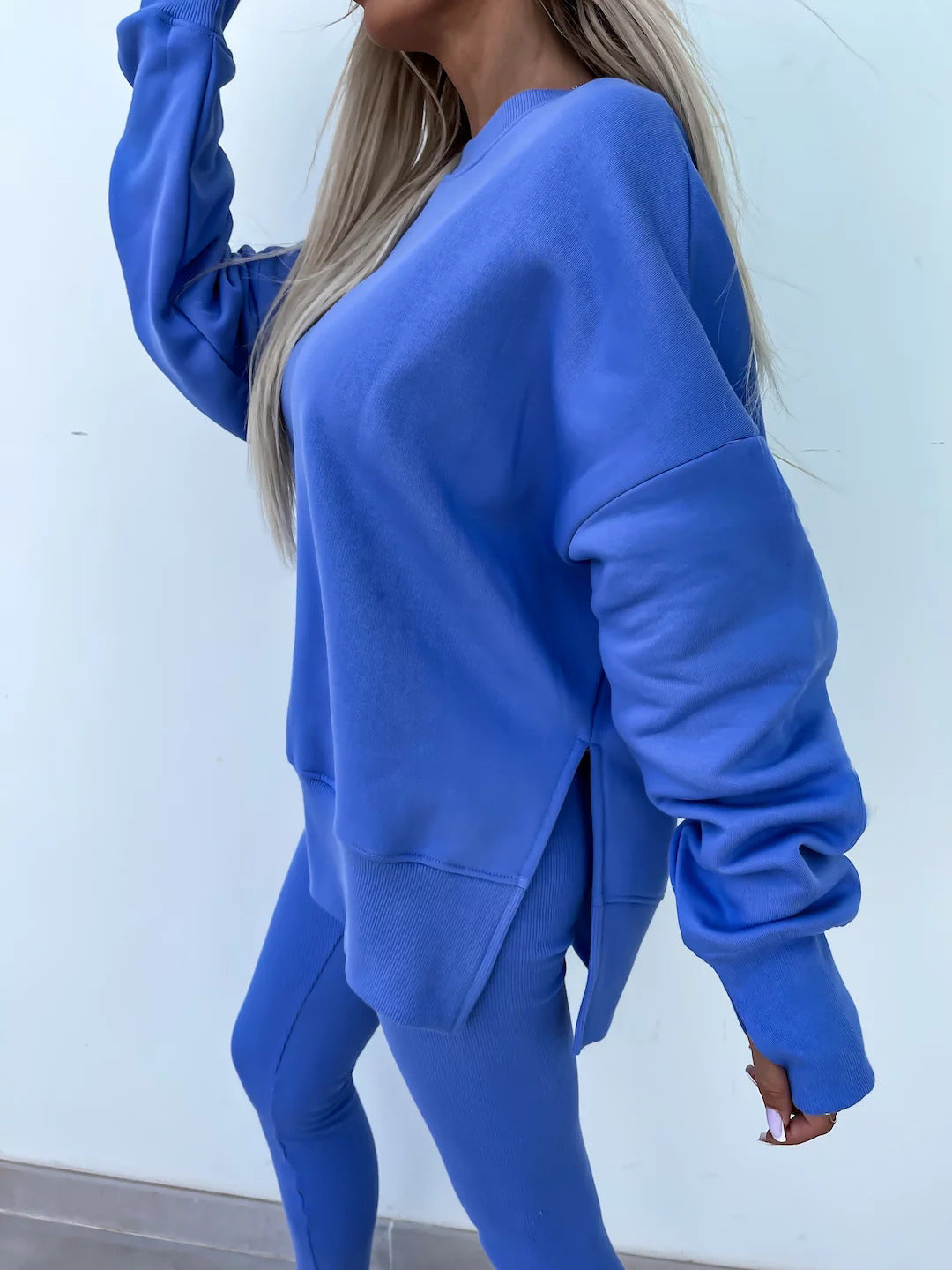 Fall Coord Set With Long Sleeve Hoodie For Yoga And Casual Outfits