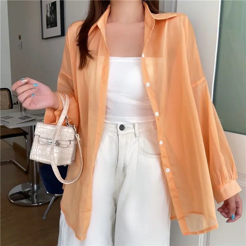 Aurora Breeze Chiffon Cardigan