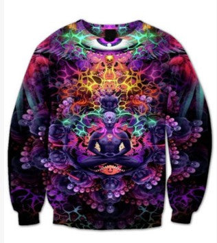 Female Crewneck Sweatshirt One Piece Anime Tiny Bunny Man