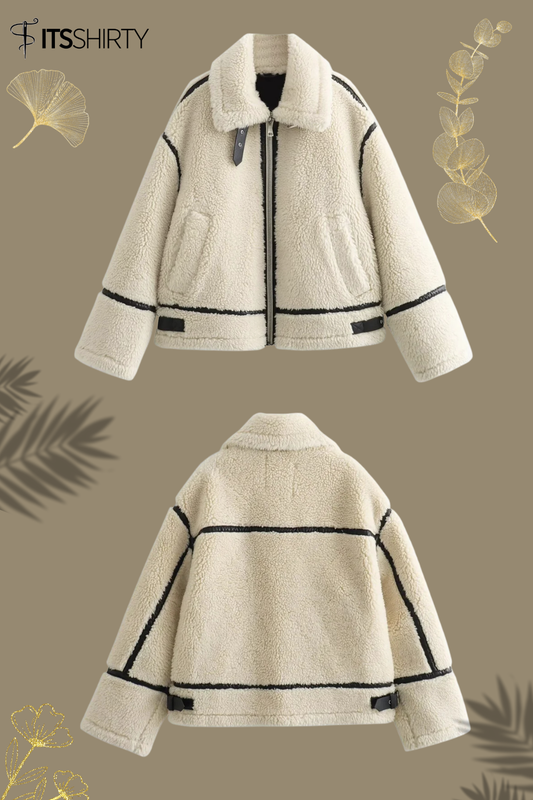 Chic Fall Outfit Ideas European Style Artificial Fur Coat For Autumn Outfits