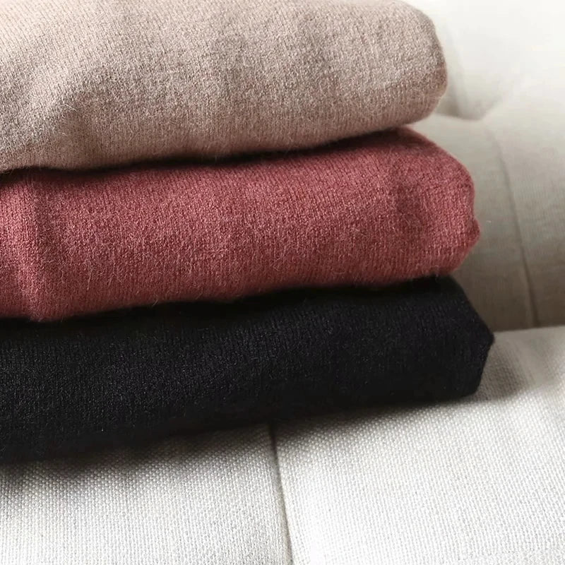 Simple Multicolor Pullover Sweater For Women Fall Outfit Inspiration