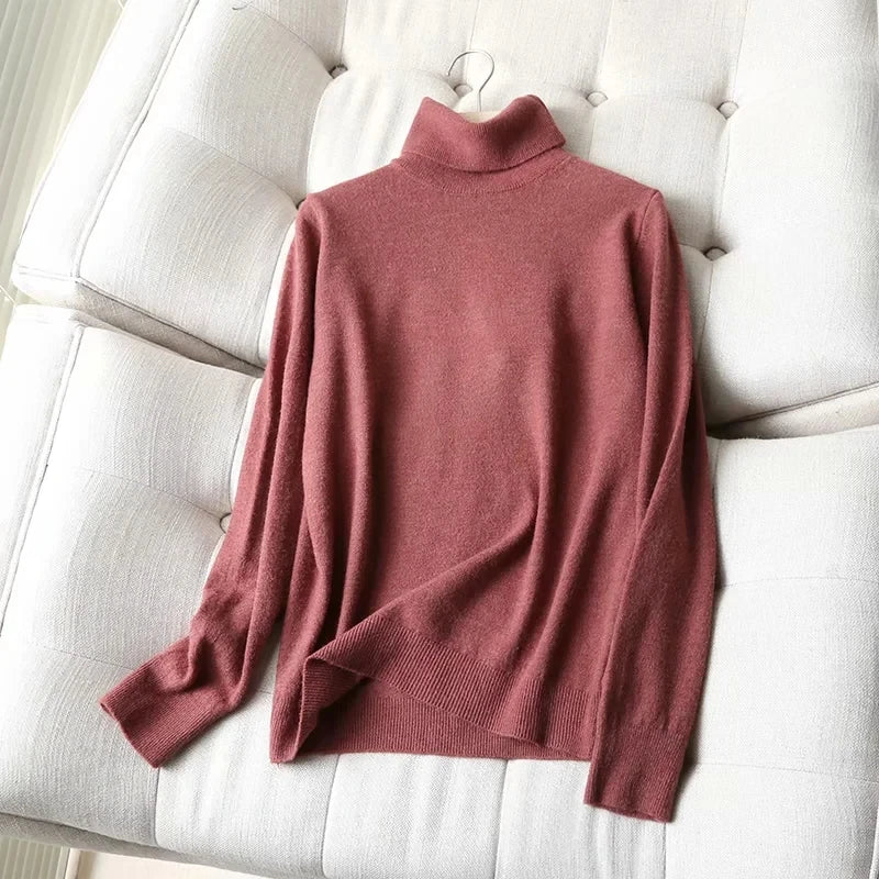 Simple Multicolor Pullover Sweater For Women Fall Outfit Inspiration