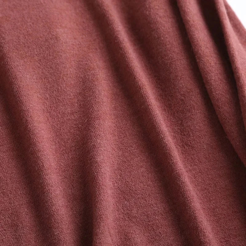 Simple Multicolor Pullover Sweater For Women Fall Outfit Inspiration