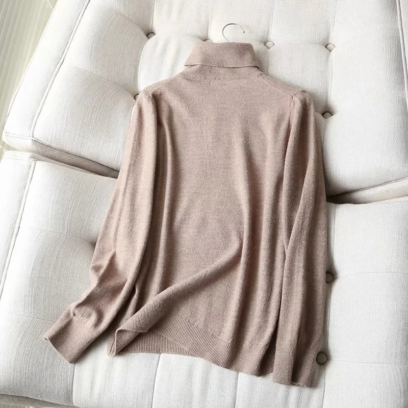 Simple Multicolor Pullover Sweater For Women Fall Outfit Inspiration