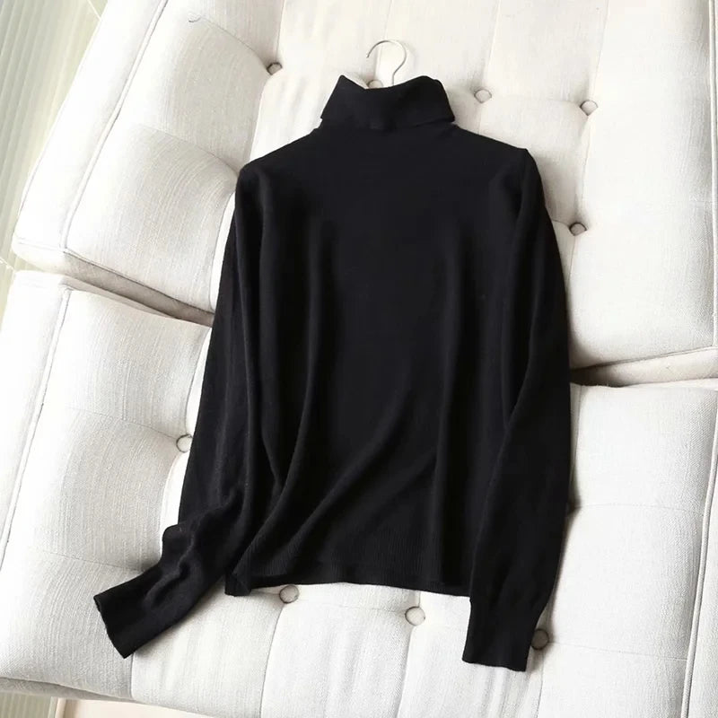 Simple Multicolor Pullover Sweater For Women Fall Outfit Inspiration