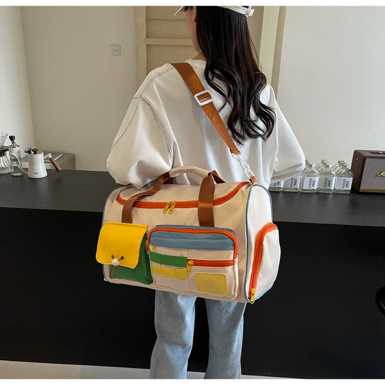 Summer Travel Tote Bag With Fitness Style For Men And Women