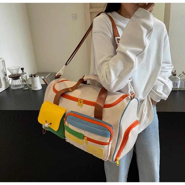 Summer Travel Tote Bag With Fitness Style For Men And Women