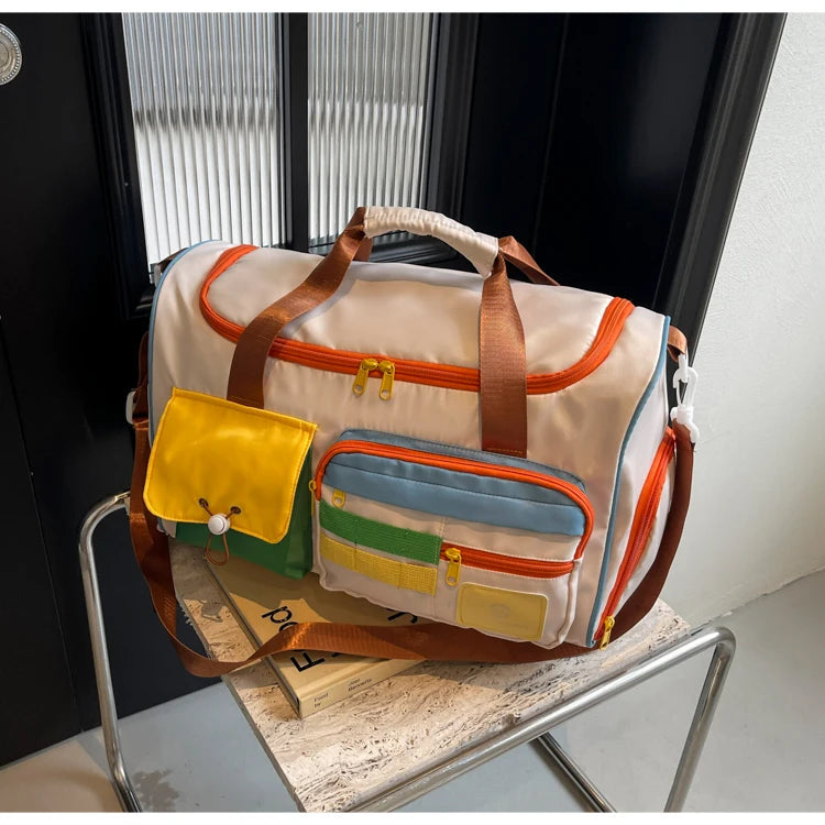 Summer Travel Tote Bag With Fitness Style For Men And Women