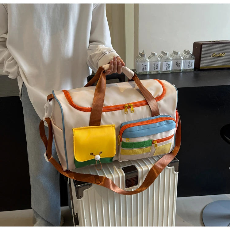 Summer Travel Tote Bag With Fitness Style For Men And Women