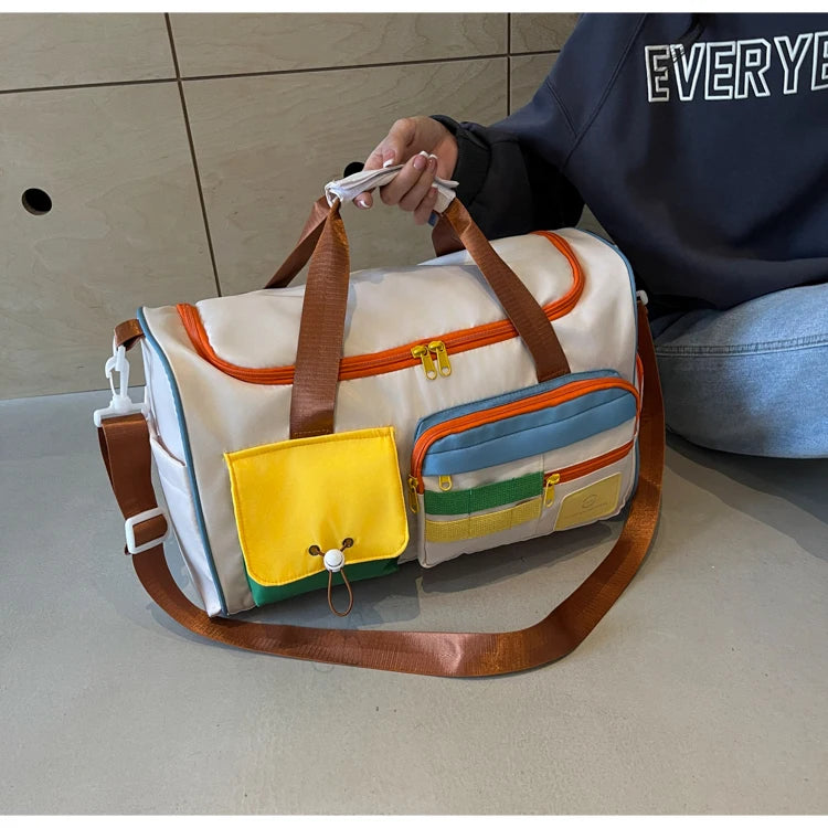Summer Travel Tote Bag With Fitness Style For Men And Women