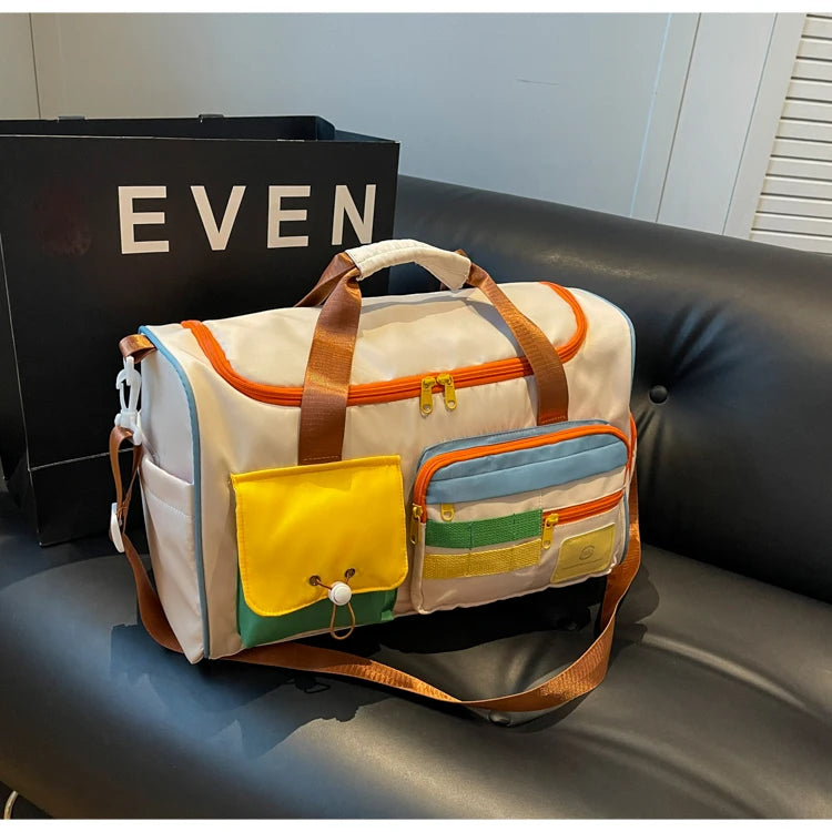 Summer Travel Tote Bag With Fitness Style For Men And Women