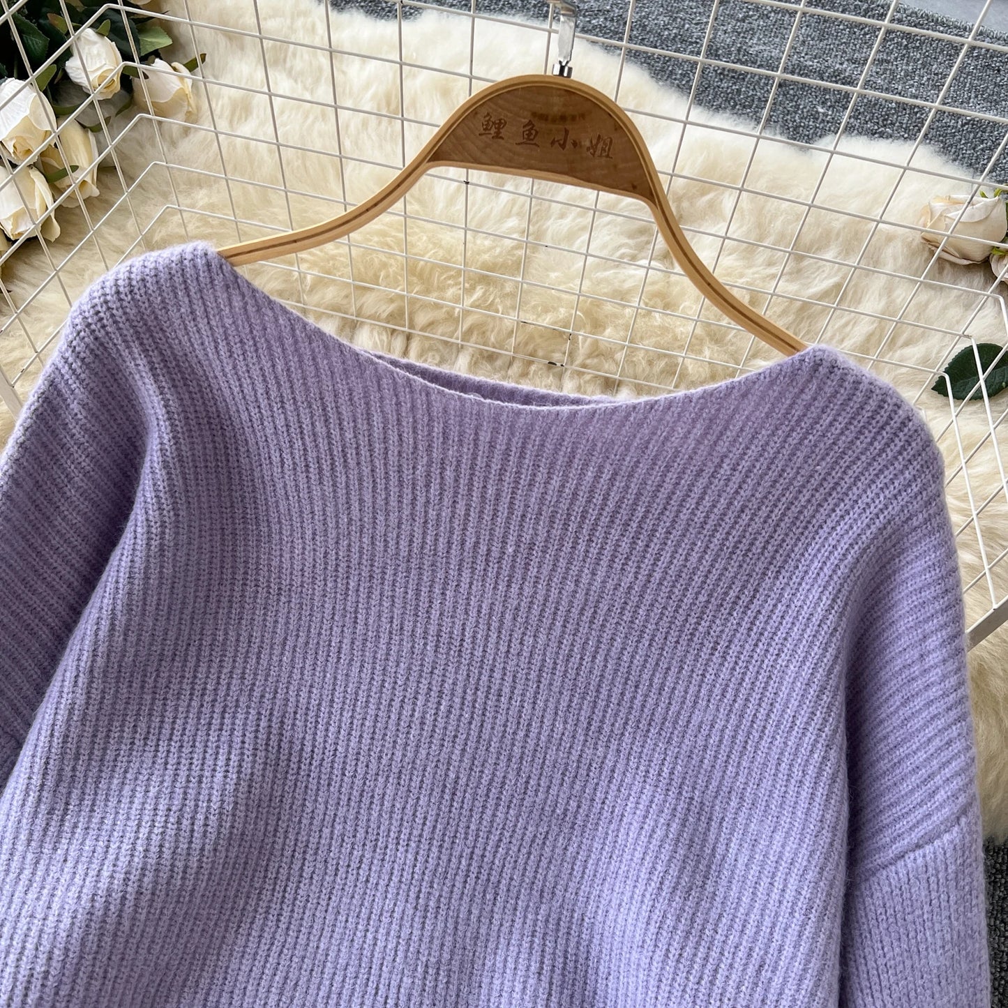 Fall Outfit Aesthetic Knit Sweater And Skirt Coord Set