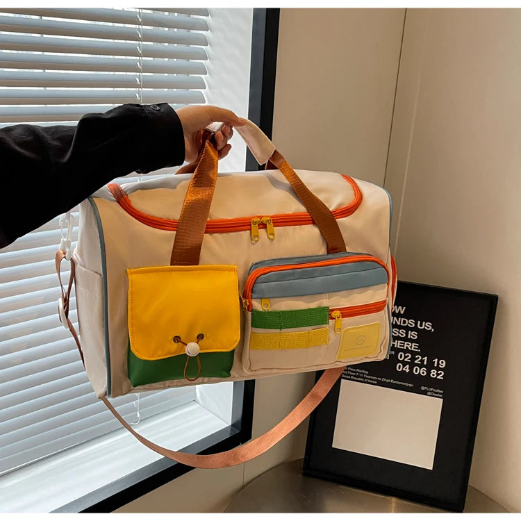 Summer Travel Tote Bag With Fitness Style For Men And Women