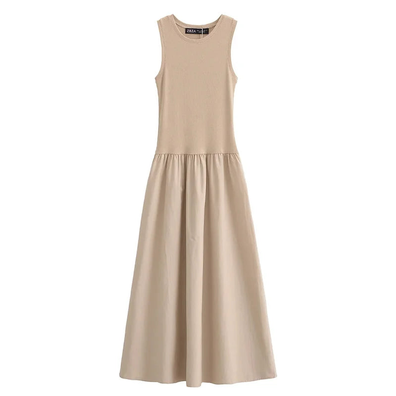 Y2K Inspired Sleeveless Dress For Spring Outfits Casual And Chic