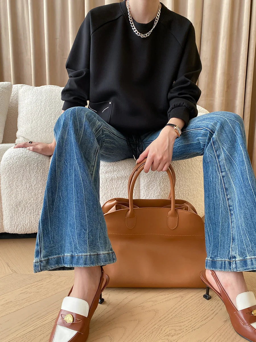 Pullover Sweatshirt For Women Casual Fall Outfits 2025 Style