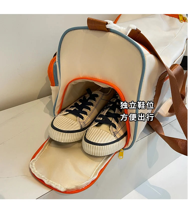 Summer Travel Tote Bag With Fitness Style For Men And Women