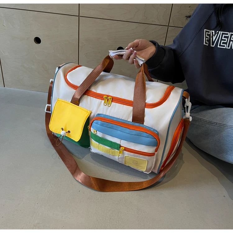 Summer Travel Tote Bag With Fitness Style For Men And Women