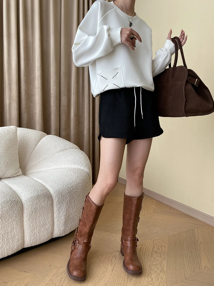 Pullover Sweatshirt For Women Casual Fall Outfits 2025 Style