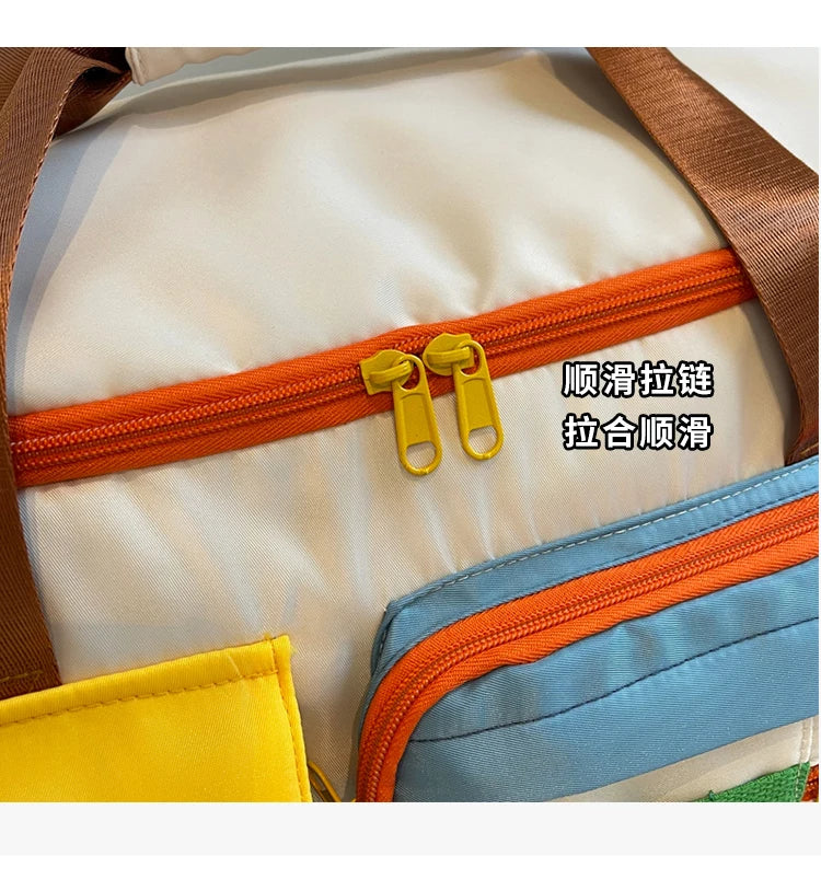 Summer Travel Tote Bag With Fitness Style For Men And Women