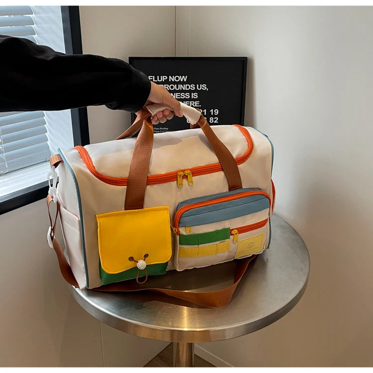 Summer Travel Tote Bag With Fitness Style For Men And Women