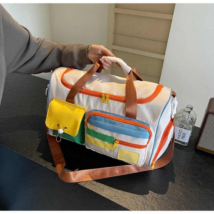 Summer Travel Tote Bag With Fitness Style For Men And Women