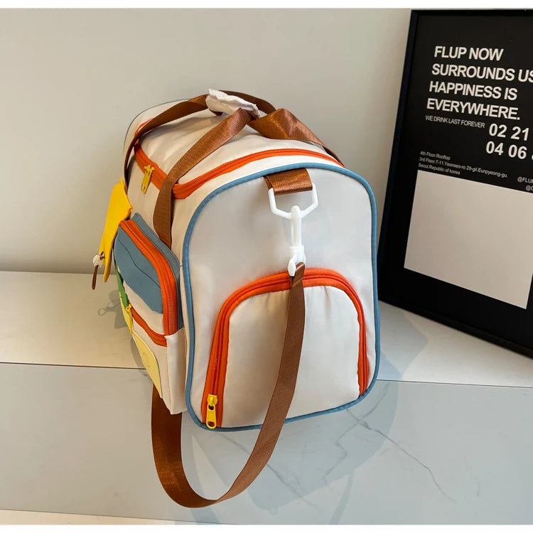Summer Travel Tote Bag With Fitness Style For Men And Women