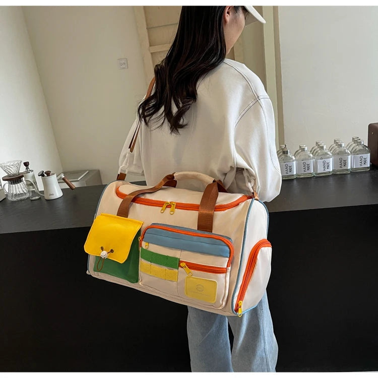 Summer Travel Tote Bag With Fitness Style For Men And Women