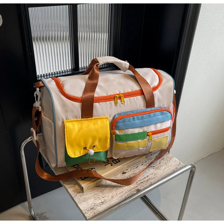 Summer Travel Tote Bag With Fitness Style For Men And Women