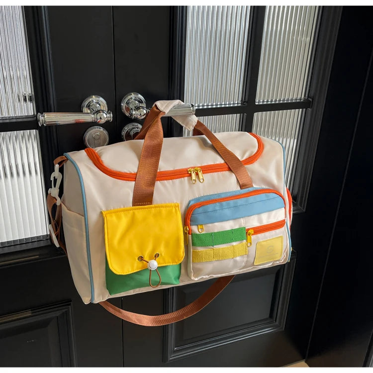 Summer Travel Tote Bag With Fitness Style For Men And Women