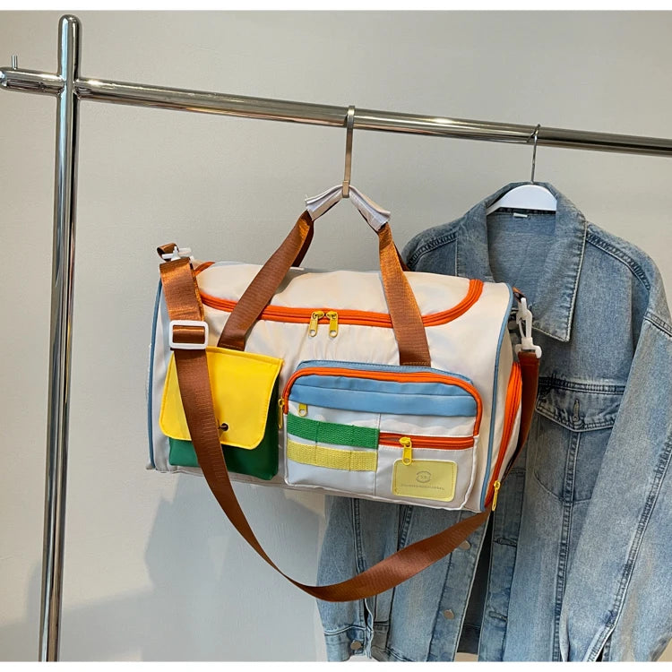 Summer Travel Tote Bag With Fitness Style For Men And Women