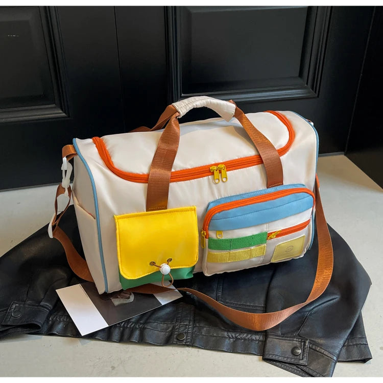 Summer Travel Tote Bag With Fitness Style For Men And Women