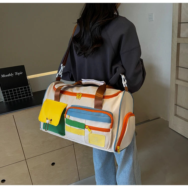 Summer Travel Tote Bag With Fitness Style For Men And Women