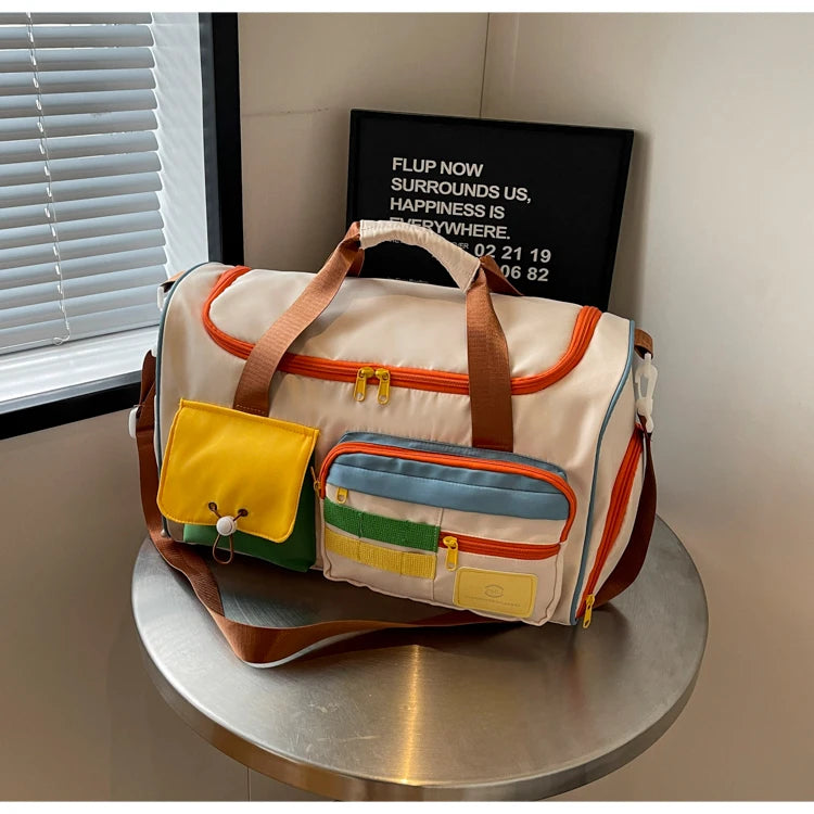 Summer Travel Tote Bag With Fitness Style For Men And Women