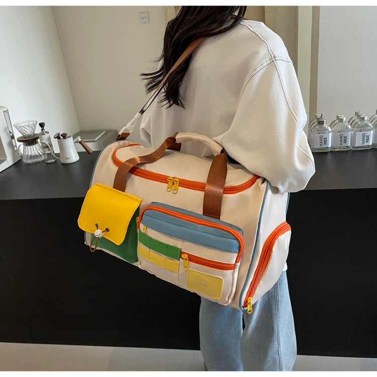 Summer Travel Tote Bag With Fitness Style For Men And Women