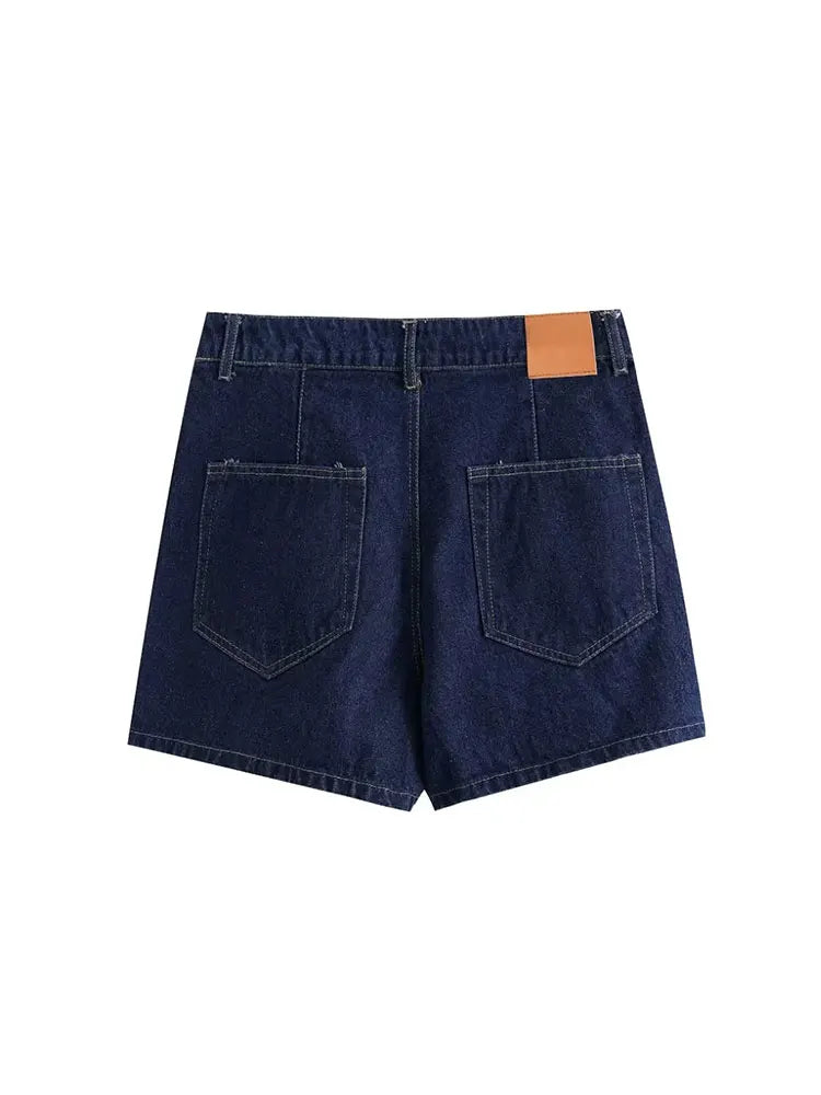 Summer Outfit Set Featuring Denim Shirt And Trendy Skirt For Casual Outfits