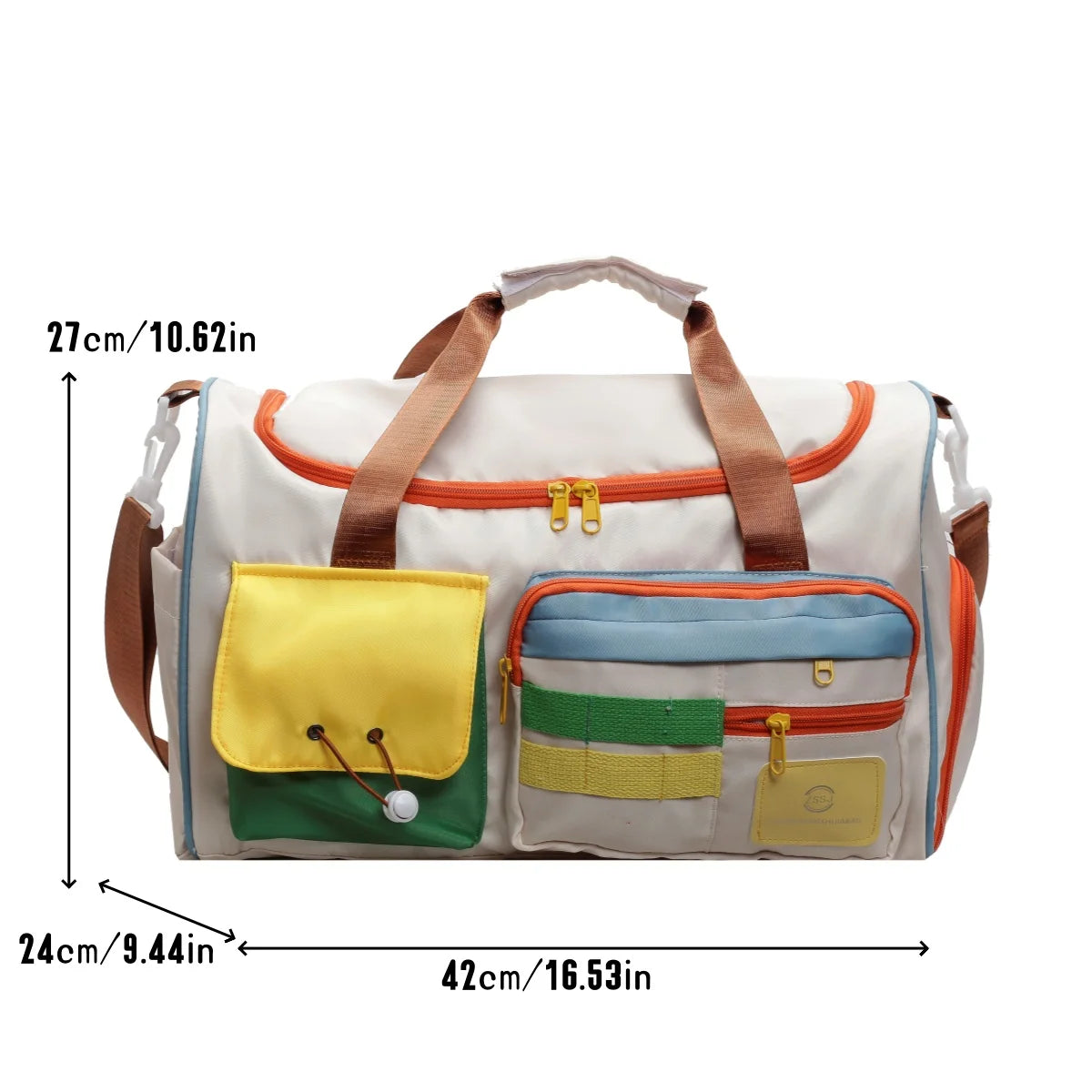 Summer Travel Tote Bag With Fitness Style For Men And Women