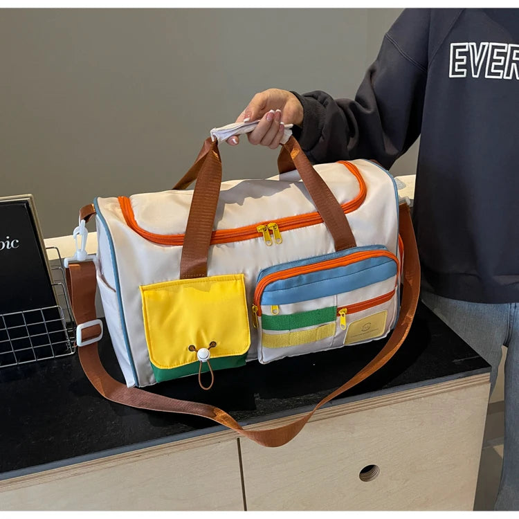 Summer Travel Tote Bag With Fitness Style For Men And Women