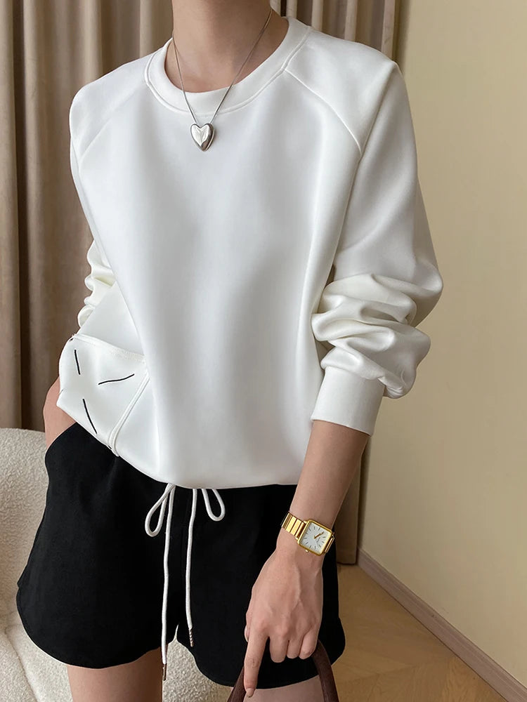Pullover Sweatshirt For Women Casual Fall Outfits 2025 Style