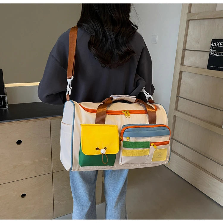 Summer Travel Tote Bag With Fitness Style For Men And Women