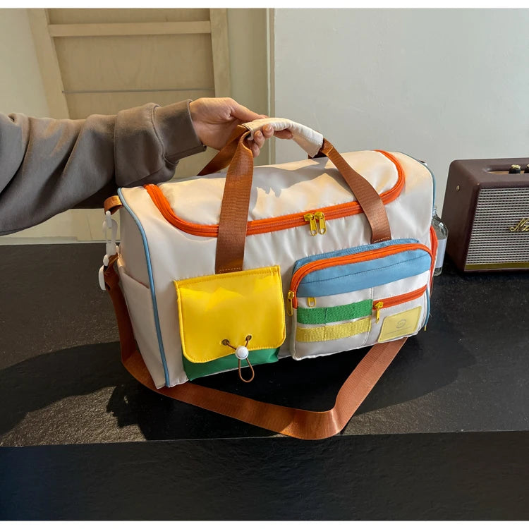 Summer Travel Tote Bag With Fitness Style For Men And Women