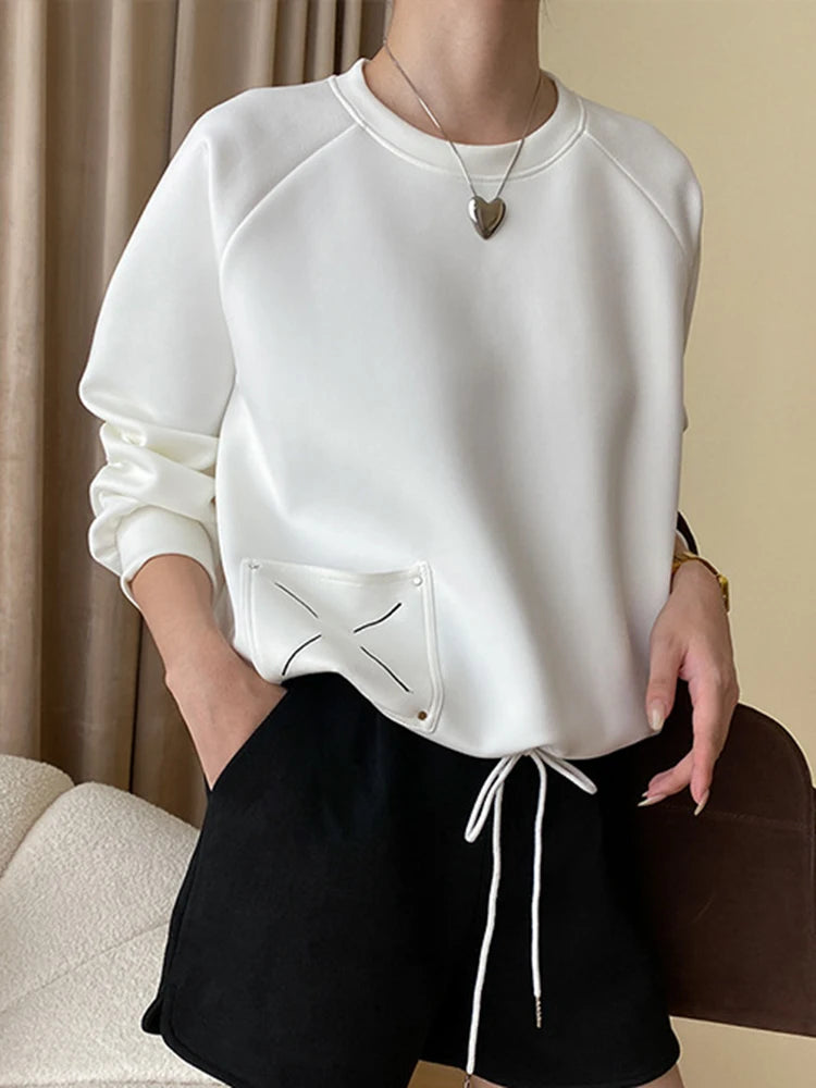 Pullover Sweatshirt For Women Casual Fall Outfits 2025 Style