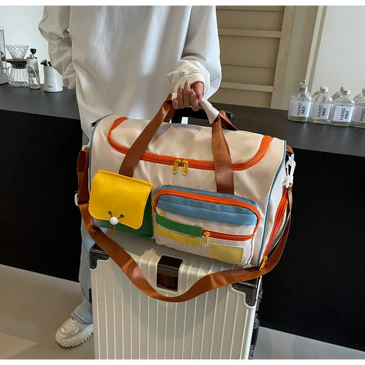 Summer Travel Tote Bag With Fitness Style For Men And Women