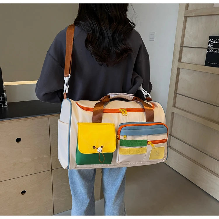 Summer Travel Tote Bag With Fitness Style For Men And Women