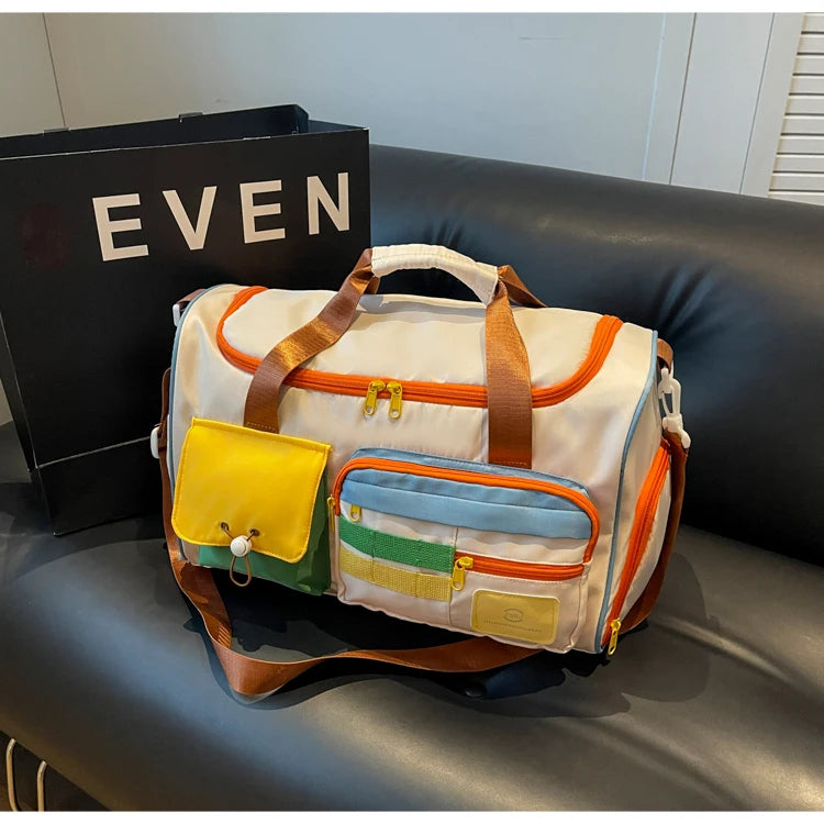 Summer Travel Tote Bag With Fitness Style For Men And Women