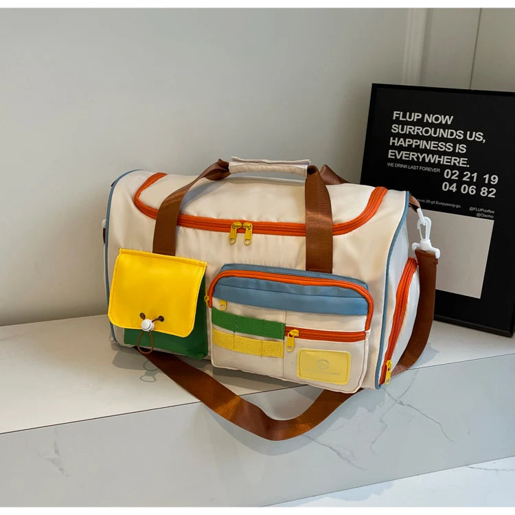 Summer Travel Tote Bag With Fitness Style For Men And Women