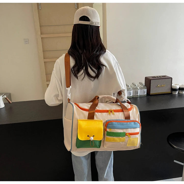 Summer Travel Tote Bag With Fitness Style For Men And Women