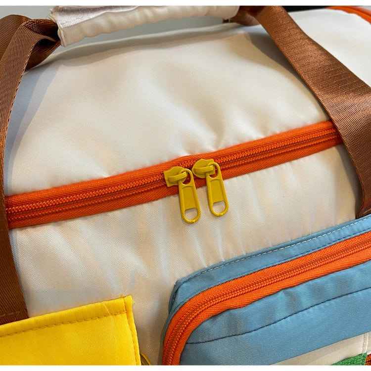 Summer Travel Tote Bag With Fitness Style For Men And Women