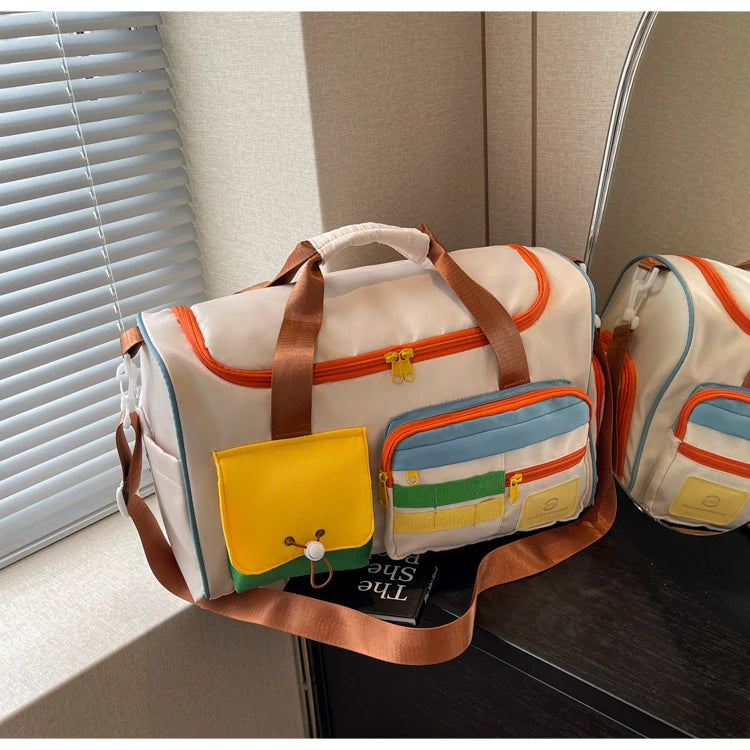 Summer Travel Tote Bag With Fitness Style For Men And Women